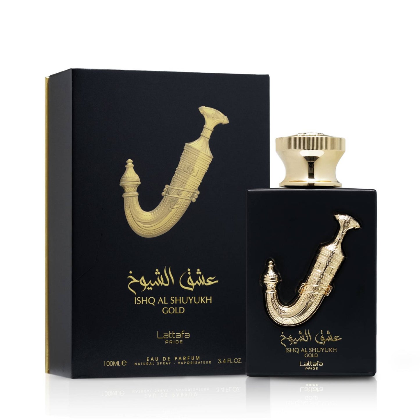Premium Quality Perfume ISHQ AL SHUYUKH GOLD by LATTAFA