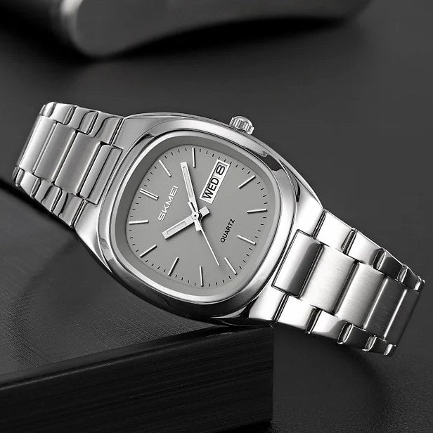 Original SKMEI Watch | 100% Authentic | SKMEI 2420 Silver Gray