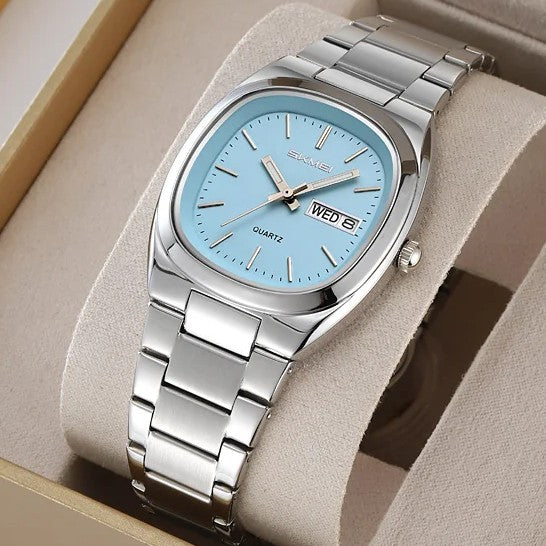 Original SKMEI Watch | 100% Authentic | SKMEI 2420 Silver Blue