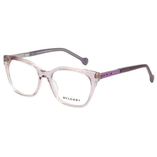 Bulgari eyeglasses on a white background