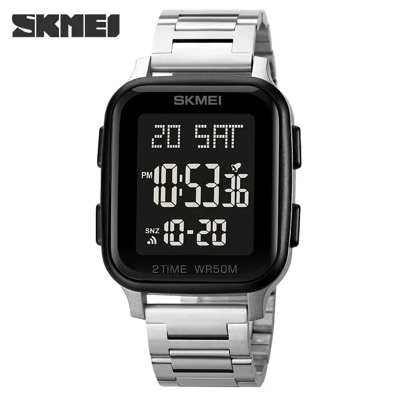 Original SKMEI Watch | 100% Authentic | SKMEI 1859 Silver