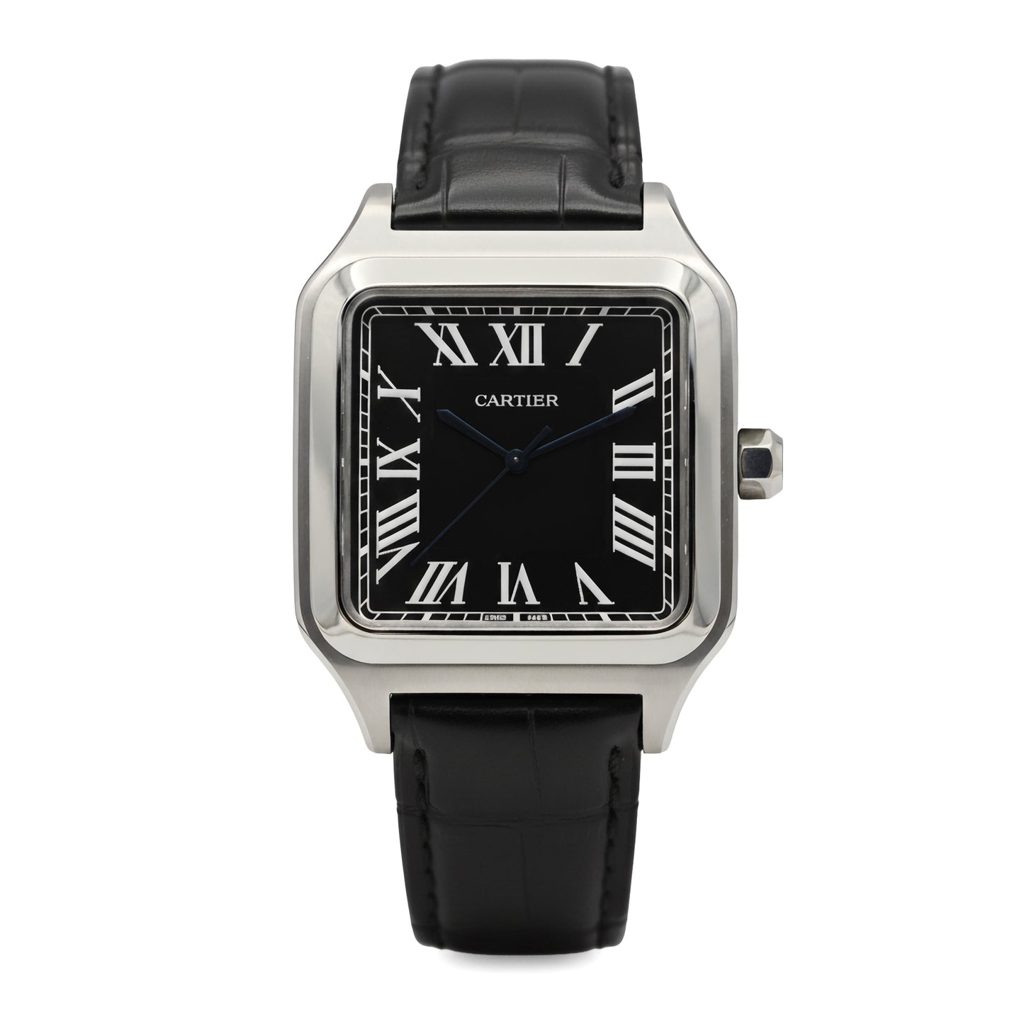 CARTIER Leather Strap Quartz Watch | CRTR Watch 700 D