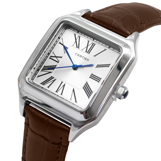CARTIER Leather Strap Quartz Watch | CRTR Watch 700 C
