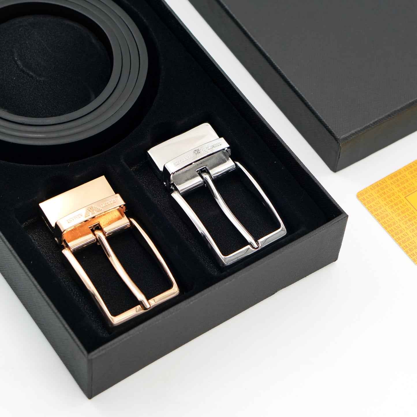 Two Manual Buckles Belt Set | Imported from China | ARM Belt 333 C