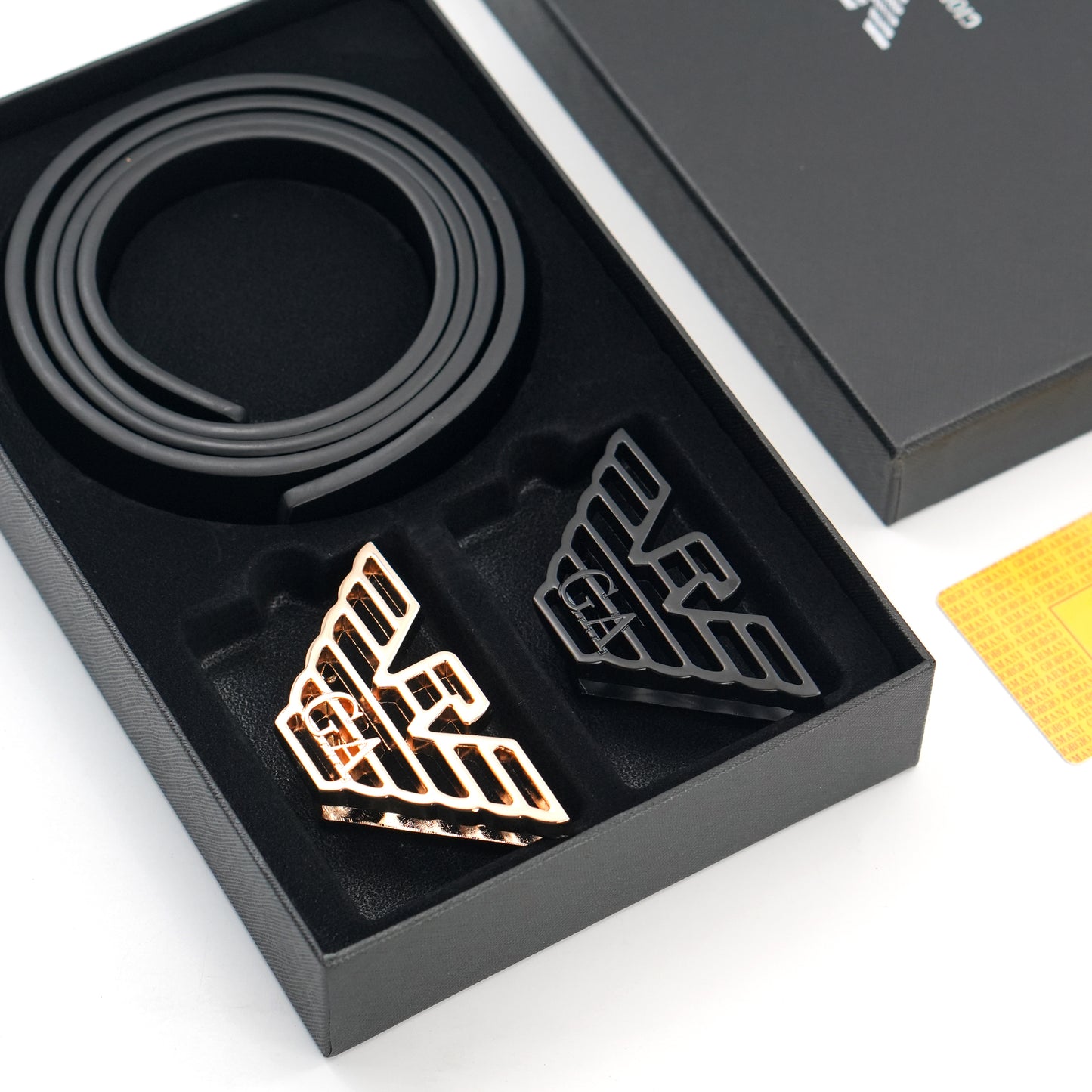 Two Manual Buckles Belt Set | Imported from China | ARM Belt 333 A