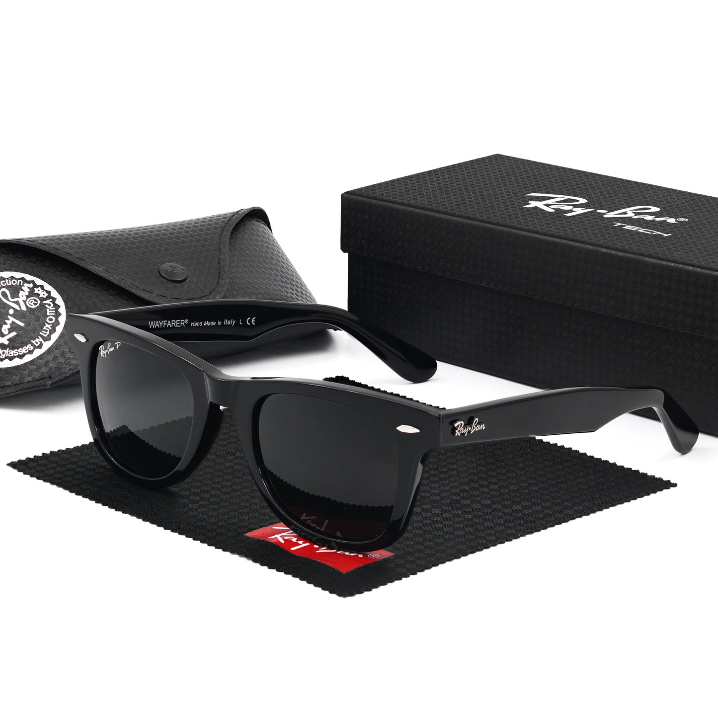 Rayban Wayfarer Polarized Glass Sunglass | RB 116 Polarized A