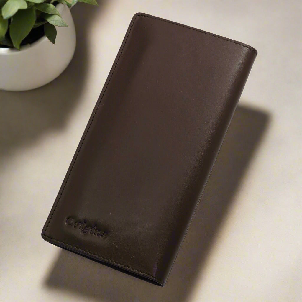 Premium Quality ORIGINS Leather Long Wallet | ORGN Wallet 210