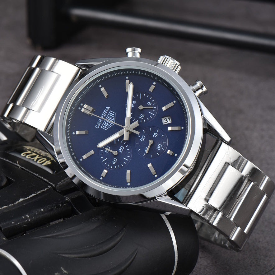 TAG CARRERA Premium Quality Chronograph Quartz Watch | CARA Watch 1070 A