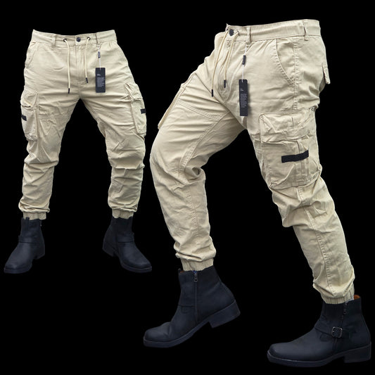 Stitch 6 Pockets Joggers Cargo Pant | JC Pant 80 E