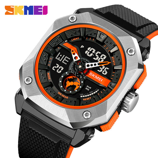 SKMEI Dual Time Analog Digital Watch | 100% Authentic | SKMEI 2272