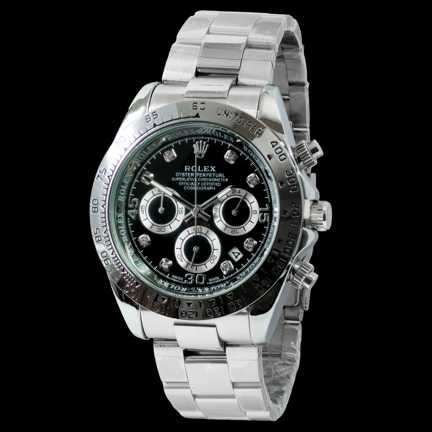 ROLEX Day Tona Chronograph Quartz Watch | RLX Watch DT 68 E
