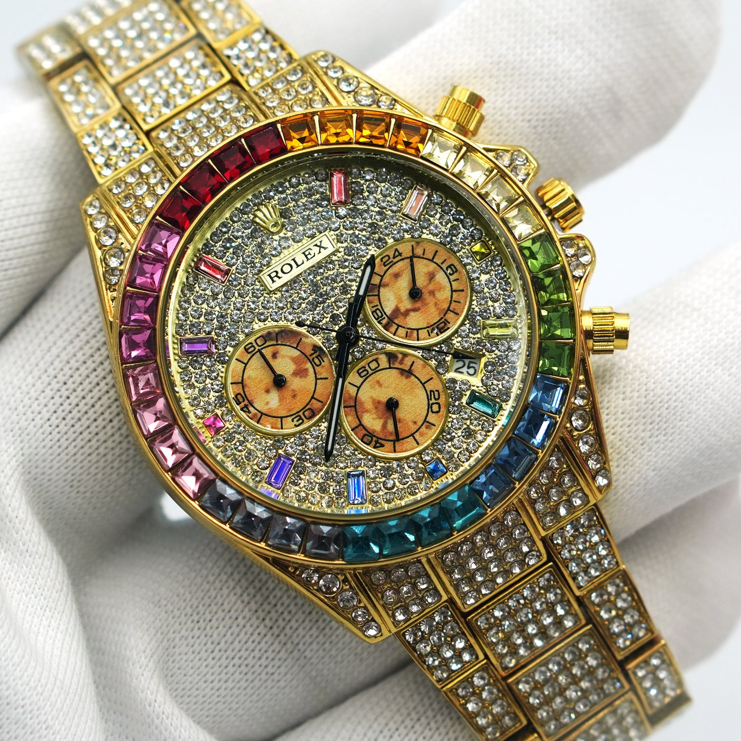 Stylish Day Tona Stone Watch | RLX 18