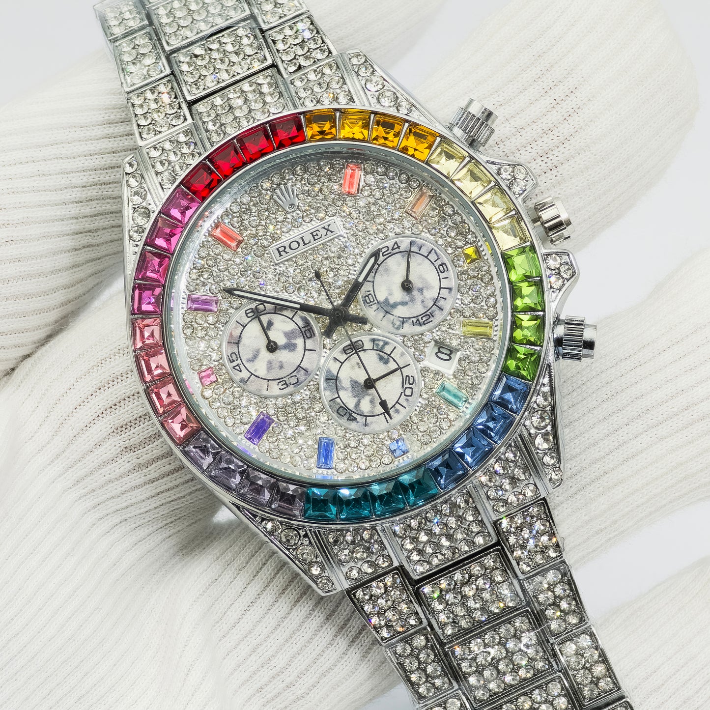 Stylish Day Tona Stone Watch | RLX 18 B