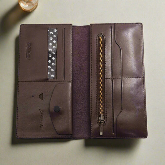 Premium Quality ORIGINS Leather Long Wallet | ORGN Wallet 210