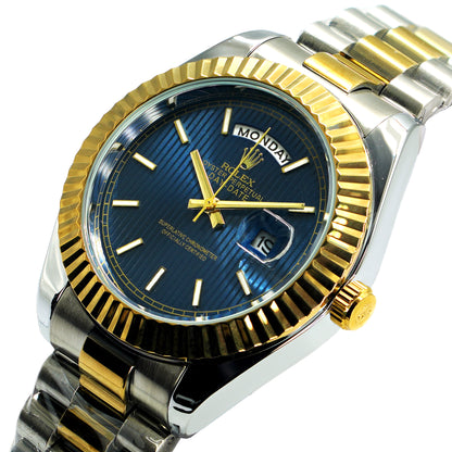 Premium Quality Full Day Date Quartz Watch | RLX Watch A46 L