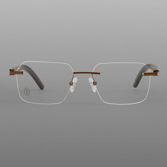 CARTIER Rimless Eye Glass | Optic Frame | CRTR Frame 47 F