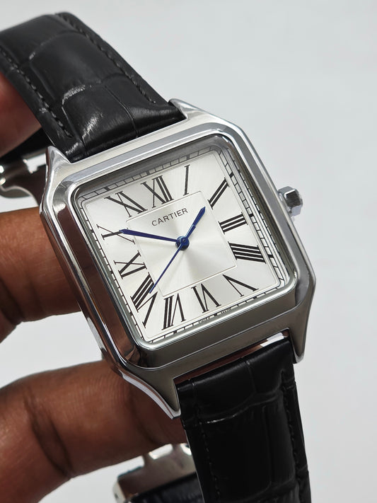 CARTIER Leather Strap Quartz Watch | CRTR Watch 700 B