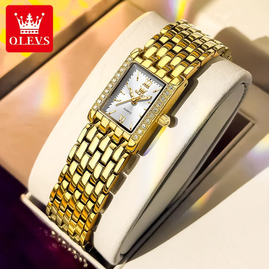 Original OLEVS Ladies Quartz Watch |  100% Authentic | OLEVS Watch 3700 White