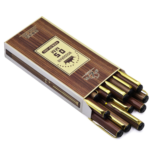 Gel Pen 777 | WOODGRAIN | 0.5 mm 12 PCS Pen