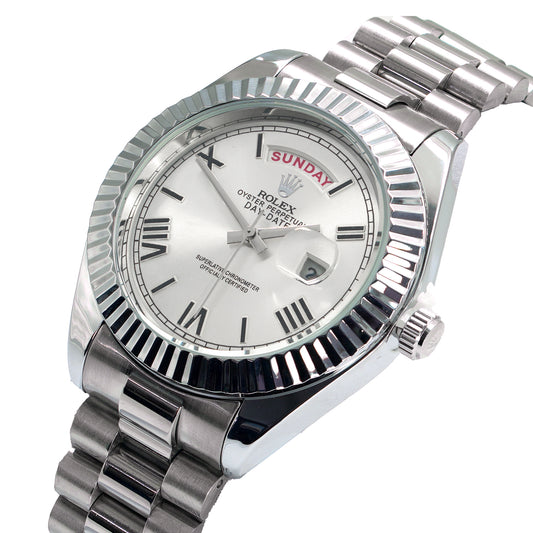 Premium Quality Day Date Watch | RLX Watch A46 F