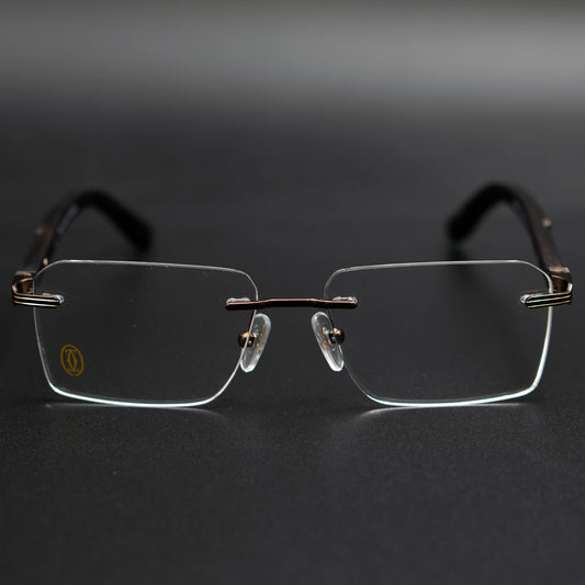 CARTIER Rimless Eye Glass | Optic Frame | CRTR Frame 45 C