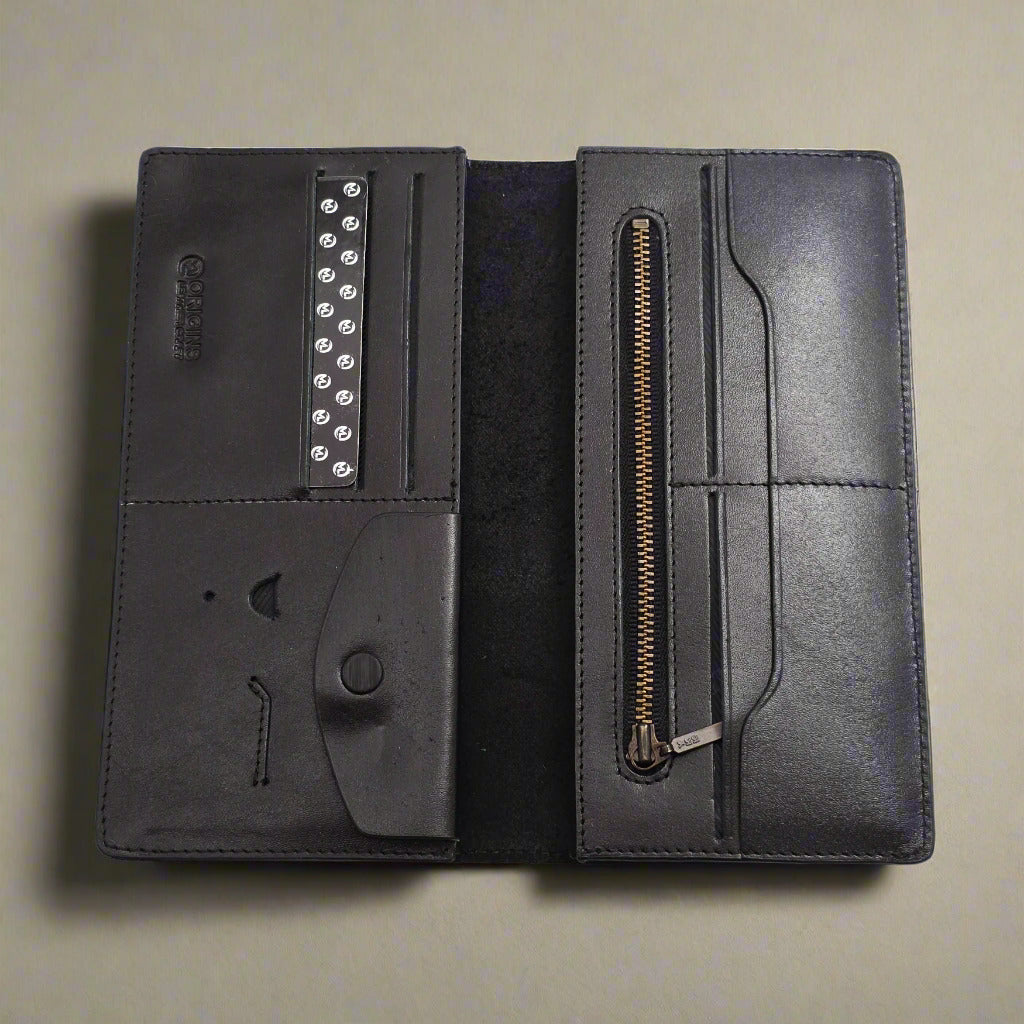 Premium Quality ORIGINS Leather Long Wallet | ORGN Wallet 210