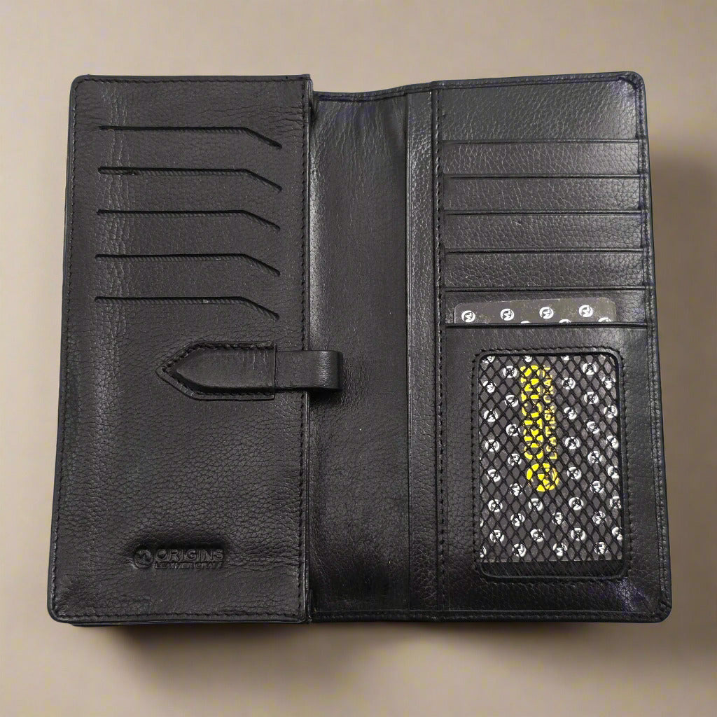 Premium Quality ORIGINS Leather Long Wallet | ORGN Wallet 220