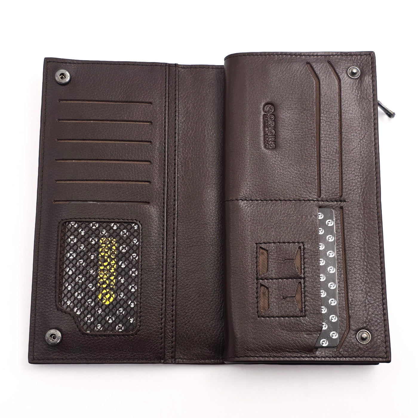 Premium Quality ORIGINS Leather Long Wallet | ORGN Wallet 200