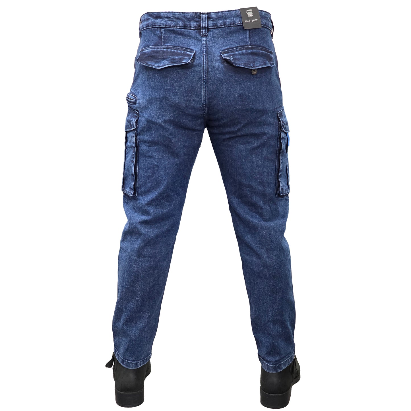 6 Large Pockets Stitch Denim Cargo Pant | DC Pant 02