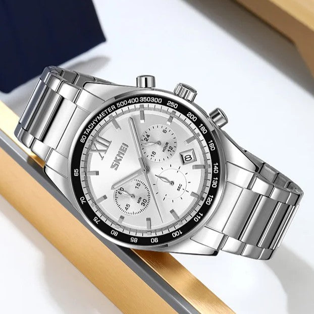 Original SKMEI Watch | 100% Authentic | SKMEI 9096 Silver