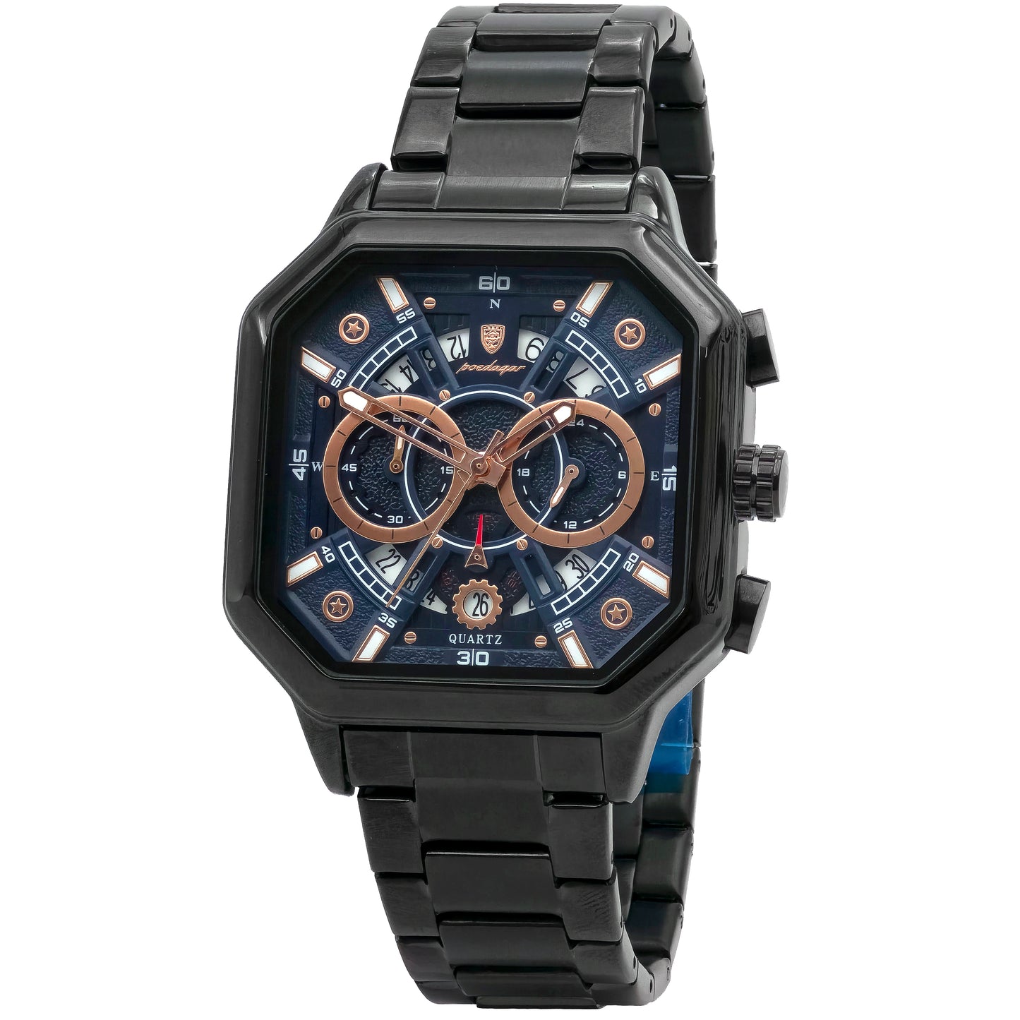 Premium Quality Quartz Watch | Poedagar 983 B