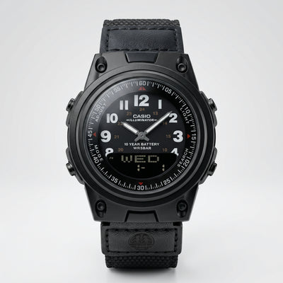 Casio Nylon Belt Quartz Watch | CASIO C15 D