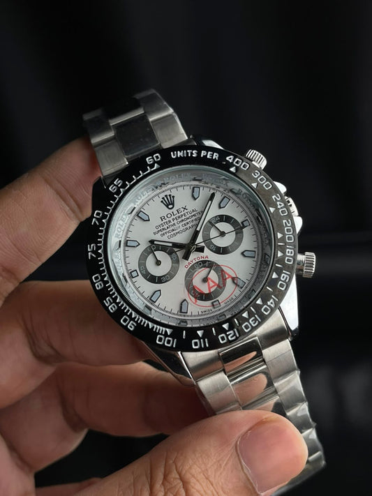 ROLEX Day Tona Chronograph Quartz Watch | RLX Watch DT 68 F