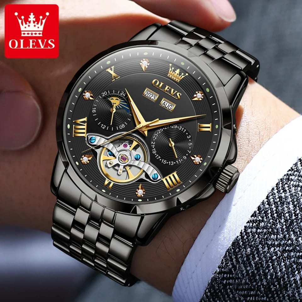 Luxury Original OLEVS Premium Quality Automatic Mechanical Watch | Olevs 6691