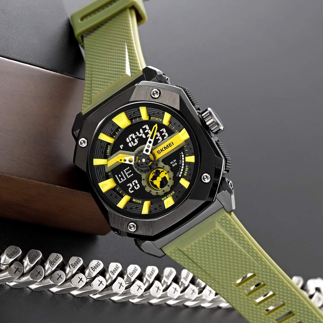SKMEI Dual Time Analog Digital Watch | 100% Authentic | SKMEI 2272