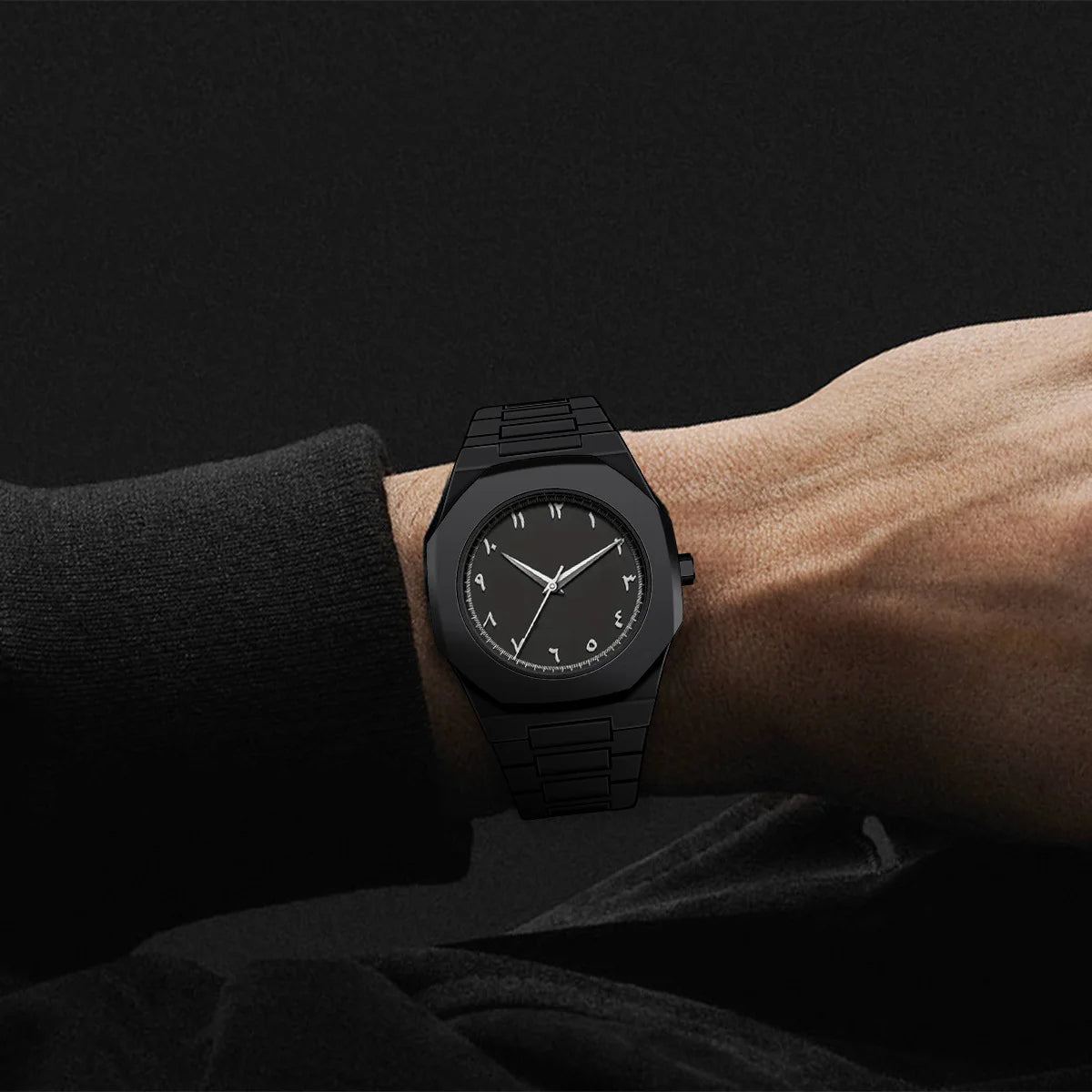 Minimalist Light-Weight Silicone Strap Arabic Numeral Dial Watch | Arabic Watch 05 A