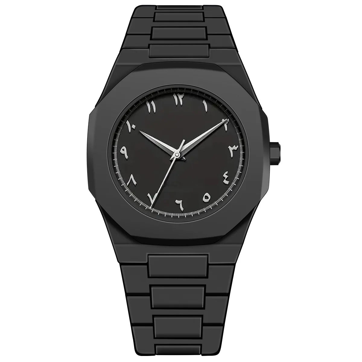Minimalist Light-Weight Silicone Strap Arabic Numeral Dial Watch | Arabic Watch 05 A