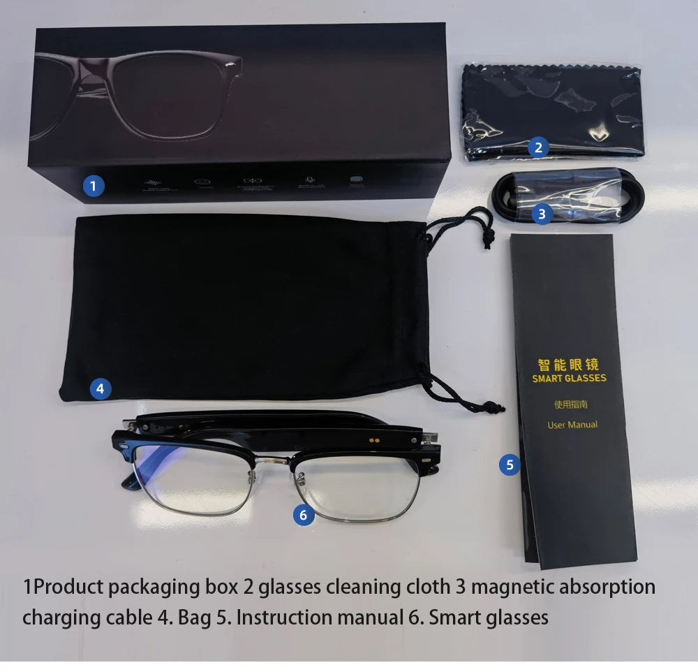 E13 Bluetooth Smart Glass | Optic Frame | E13 Frame 2A