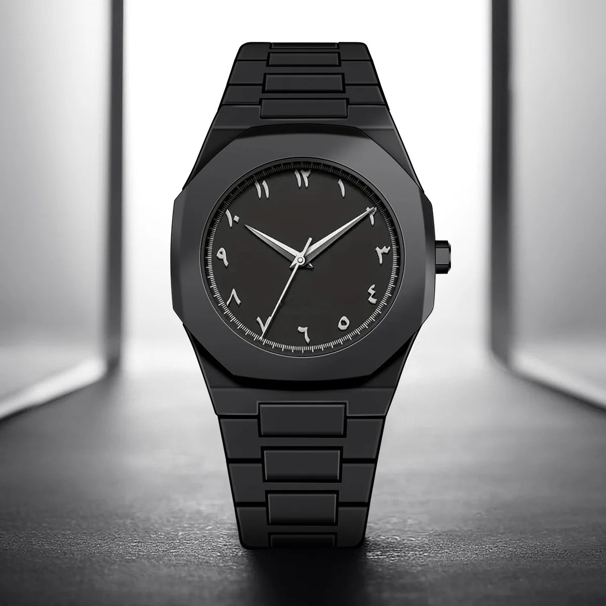 Minimalist Light-Weight Silicone Strap Arabic Numeral Dial Watch | Arabic Watch 05 A