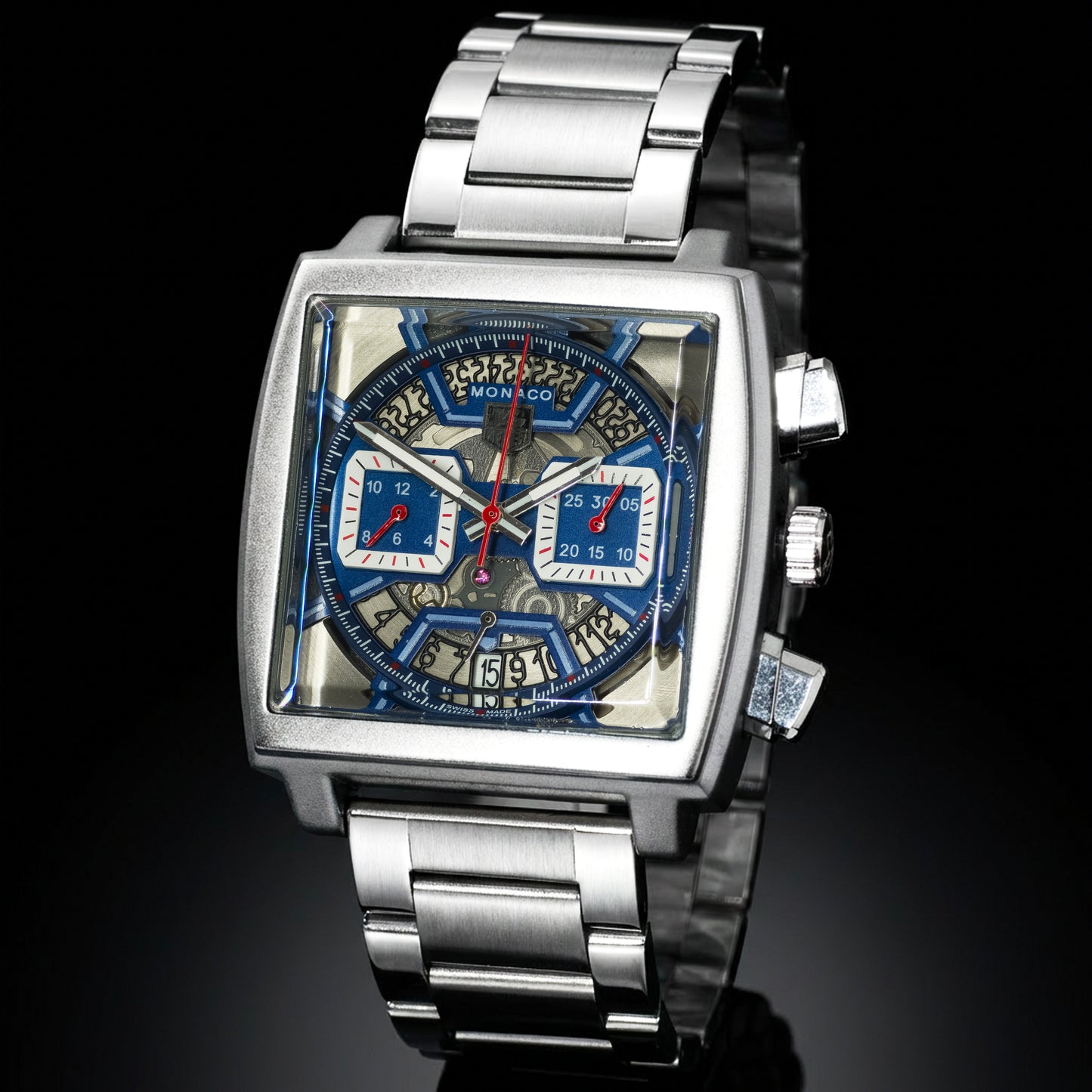 TAG HEUER MONACO Active Chronograph Watch | MNC Watch 1004 A