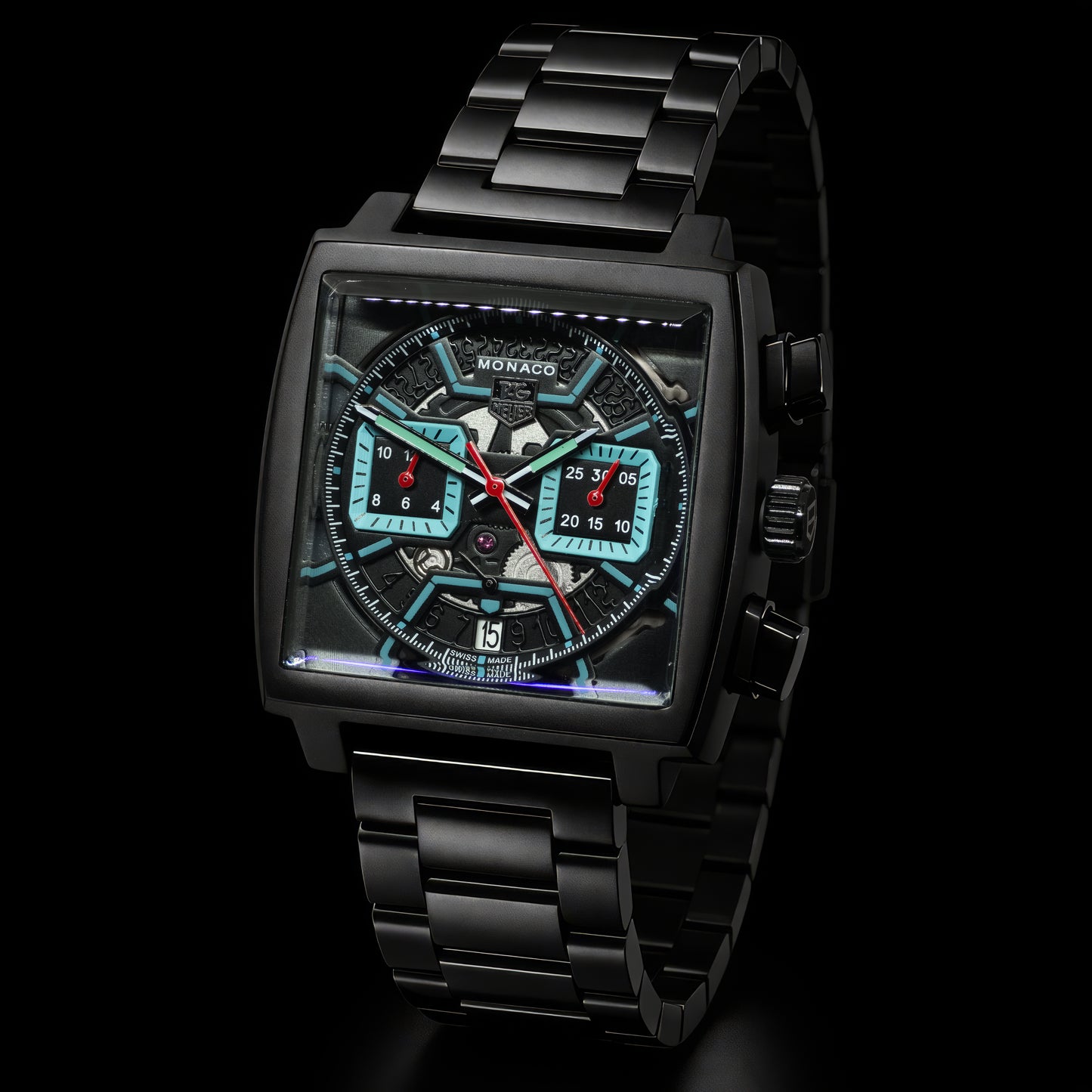 TAG HEUER MONACO Active Chronograph Watch | MNC Watch 1004 C