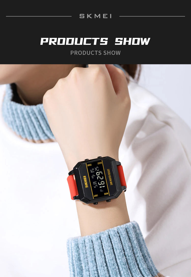 Original SKMEI Stylish Waterproof Watch - SKMEI 67