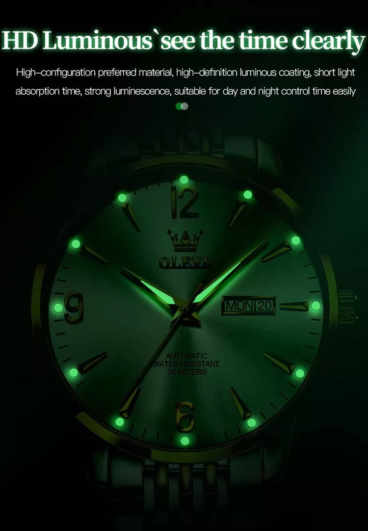 OLEVS Automatic Mechanical Watch | OLEVS Watch 19