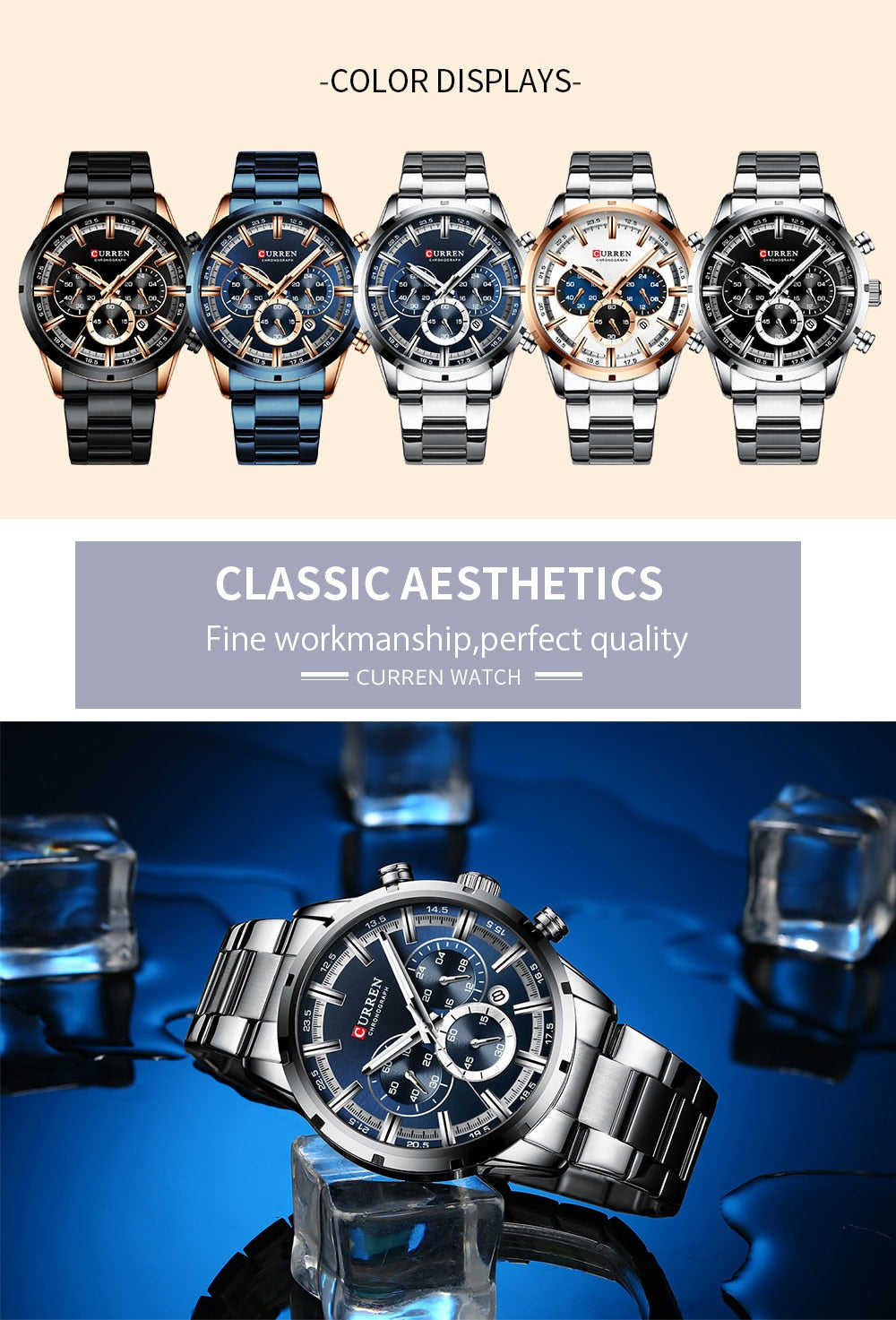 CURREN Watch 8355 | Stock Clearance Offer | Curren 23