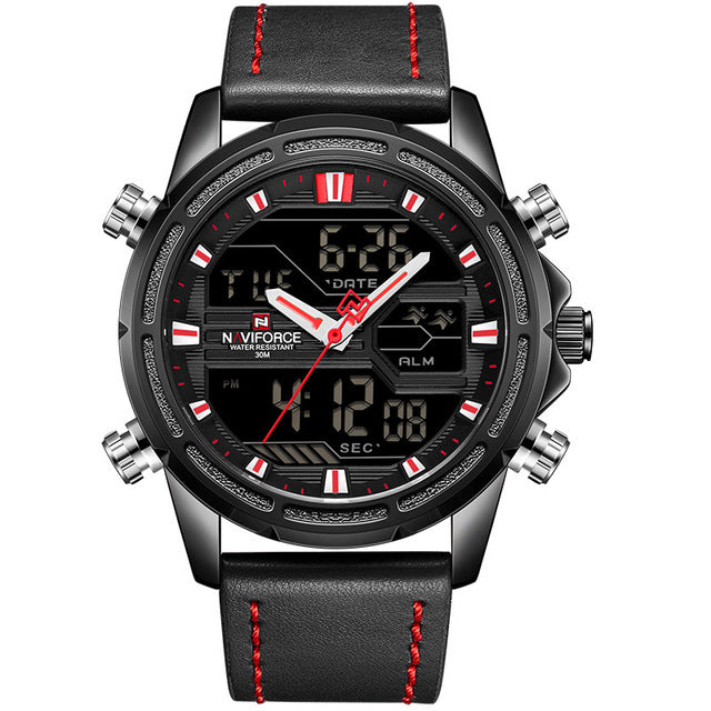 Original NAVIFORCE Stylish Waterproof Quartz Watch for Men | NF 37