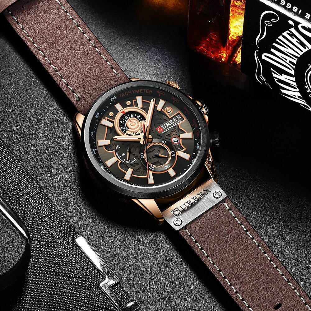 Curren 8380 Stylish Stainless Steel Watch | Curren 63