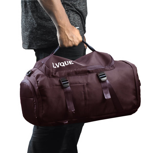 New 4in1 Bag | Travel Bag | Gym Bag | Carry Shoe | V10 Coffee Color