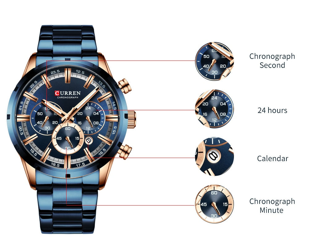 CURREN Watch 8355 | Stock Clearance Offer | Curren 23