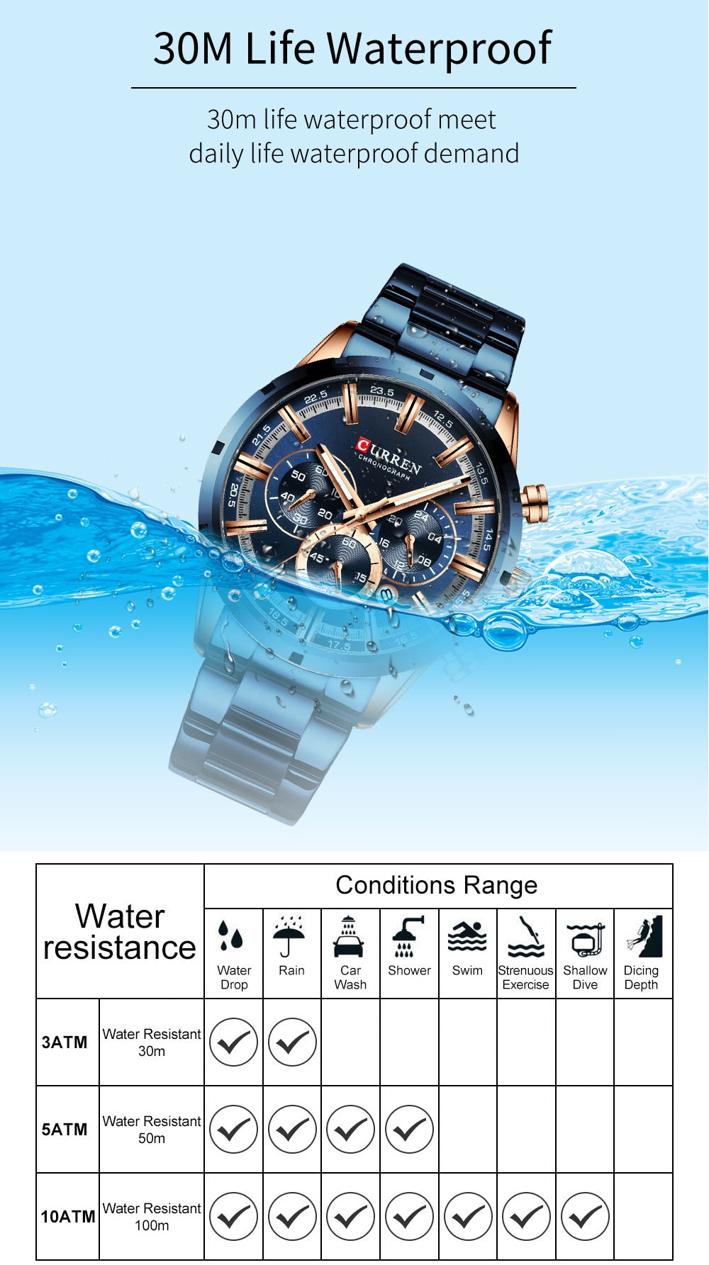 CURREN Watch 8355 | Stock Clearance Offer | Curren 23