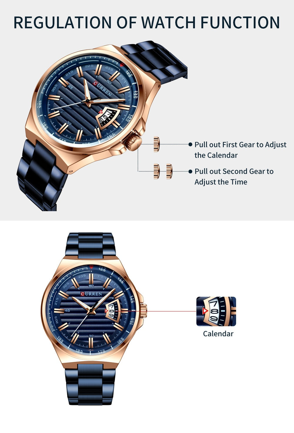 Stock Clearance Offer | CURREN Watch for Men | Curren 34